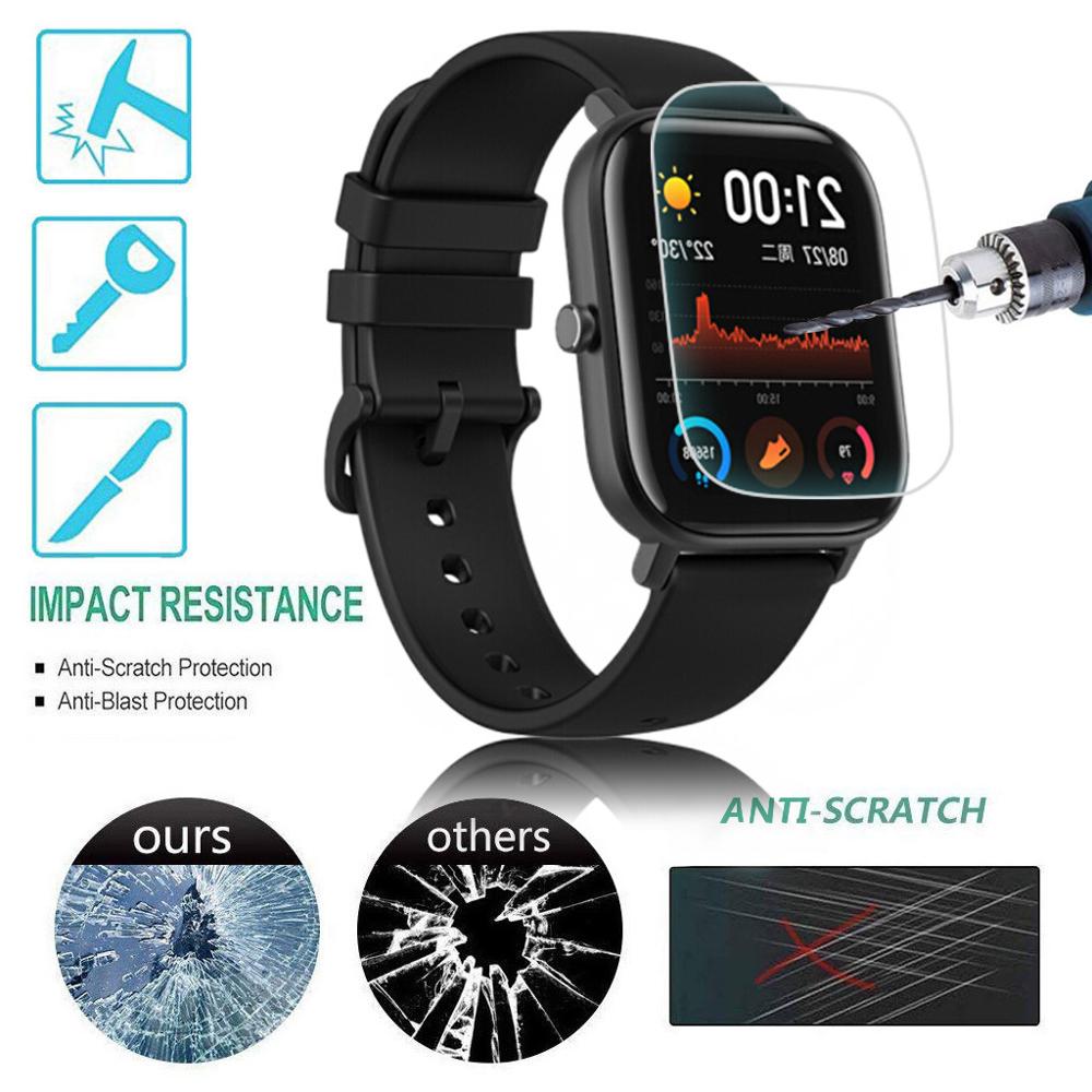1/3/5 kpl läpinäkyvä täyskansi kirkas pehmeä näytönsuojakalvo huami amazfit gts sport hd film mattakalvo näytönsuoja