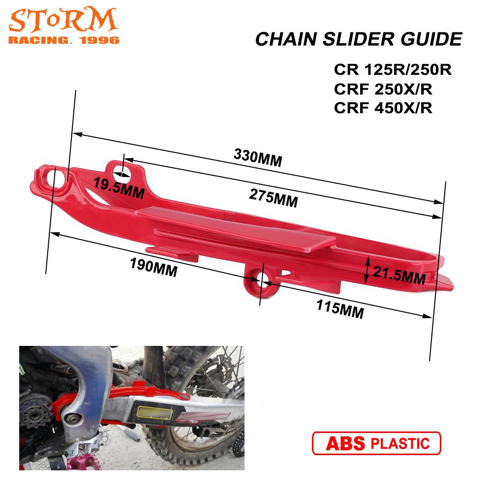 Motorfiets Keten Slider Gids Achterbrug Voor Honda CR125R CR250R CRF250R CRF250X CRF450R CRF450X Cr 125R 250R Crf 250R 450R 250X