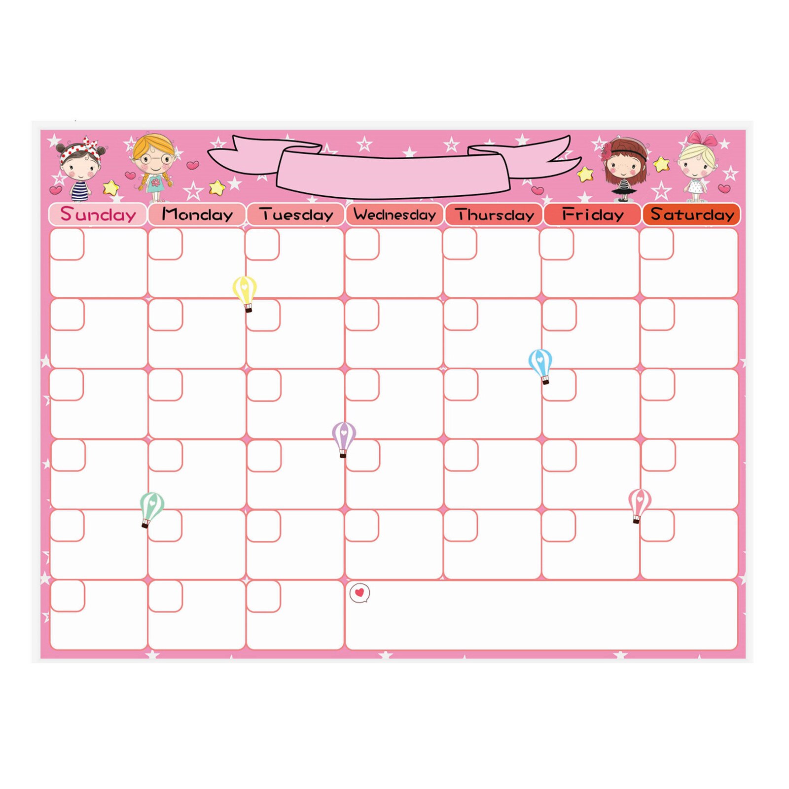 40# Whiteboard Magnetic Calendars For Refrigerator... - Grandado