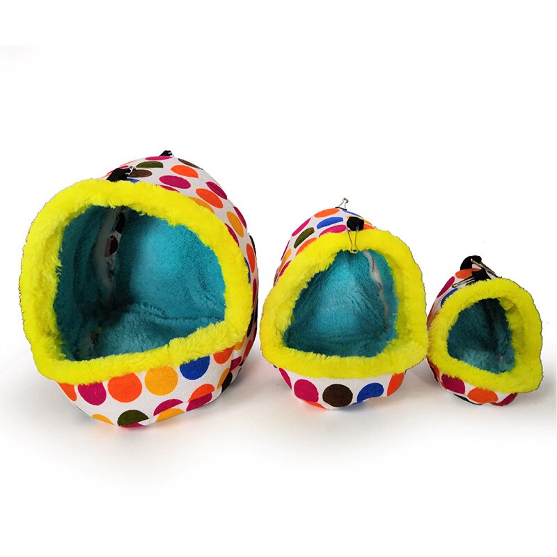 Warm Vogel Papegaai Nest Zachte Pluche Huisdier Vogel Hangmat Papegaai Hamster Chinchilla Eekhoorn Opknoping Cave Tent Huisdier Slapen Nest Huis