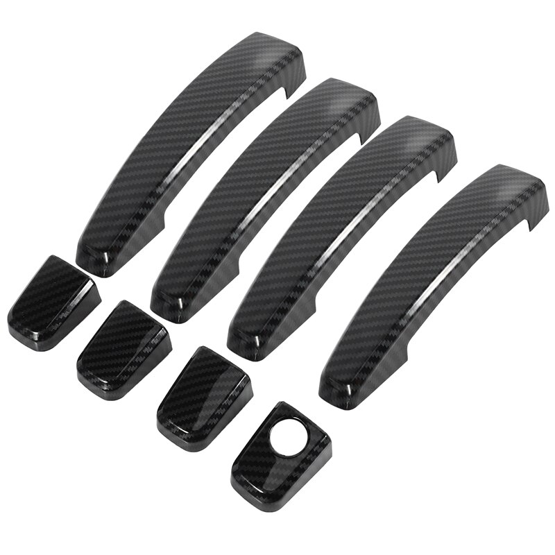 Voor Opel Astra H 2004 Opel Astra J Vauxhall Koolstofvezel Auto Deurgreep Cover trim