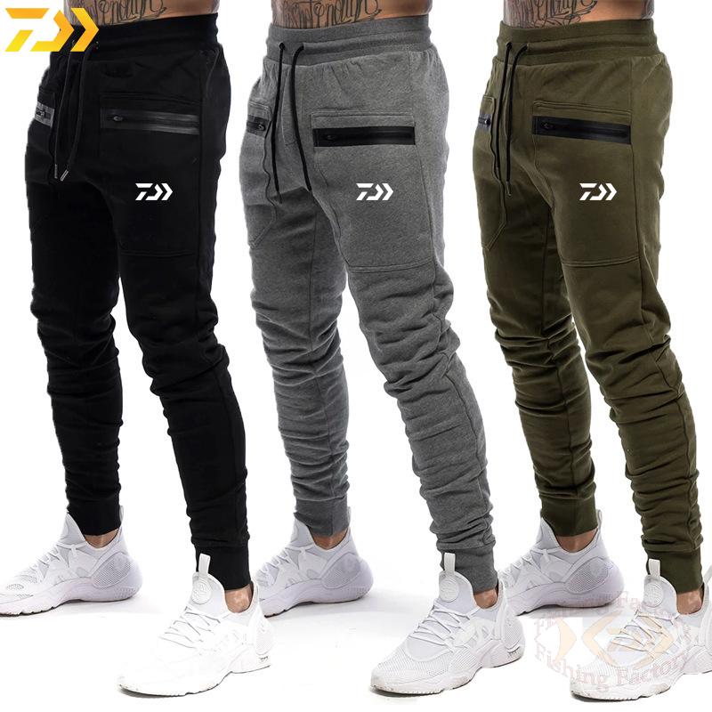 Mannen Herfst Winter Daiwa Joggingbroek Fitness Heren Kleding Broek Sport Vissen Kleding Casual Vissen Broek Broek Mannen