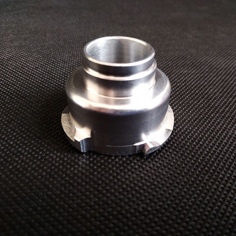 Factory Outlet Aluminum radiator filler neck cnc billet aluminium cap 2 piece