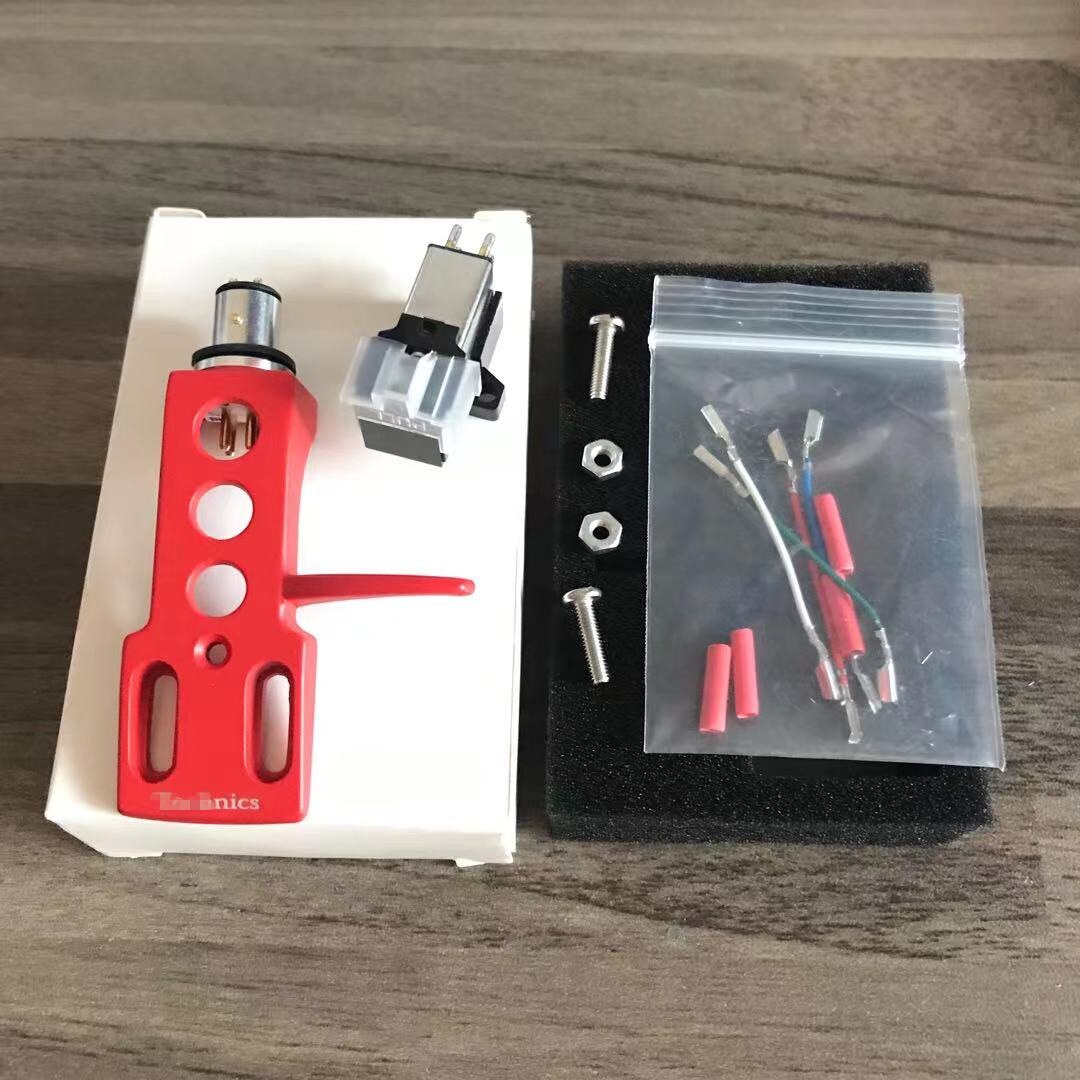 1SET RED COLOR OEM Phono Stylus Cartridge Unit Turntable Headshell CN5625 For Technics 1200 1210
