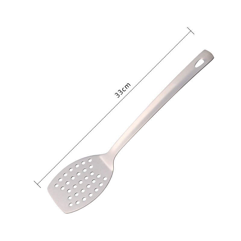 Juego de utensilios de cocina dorados, espátula de acero inoxidable para sopa, cucharón, colador de Metal, cuchara de arroz, pala para pastel,: BD006-1-11