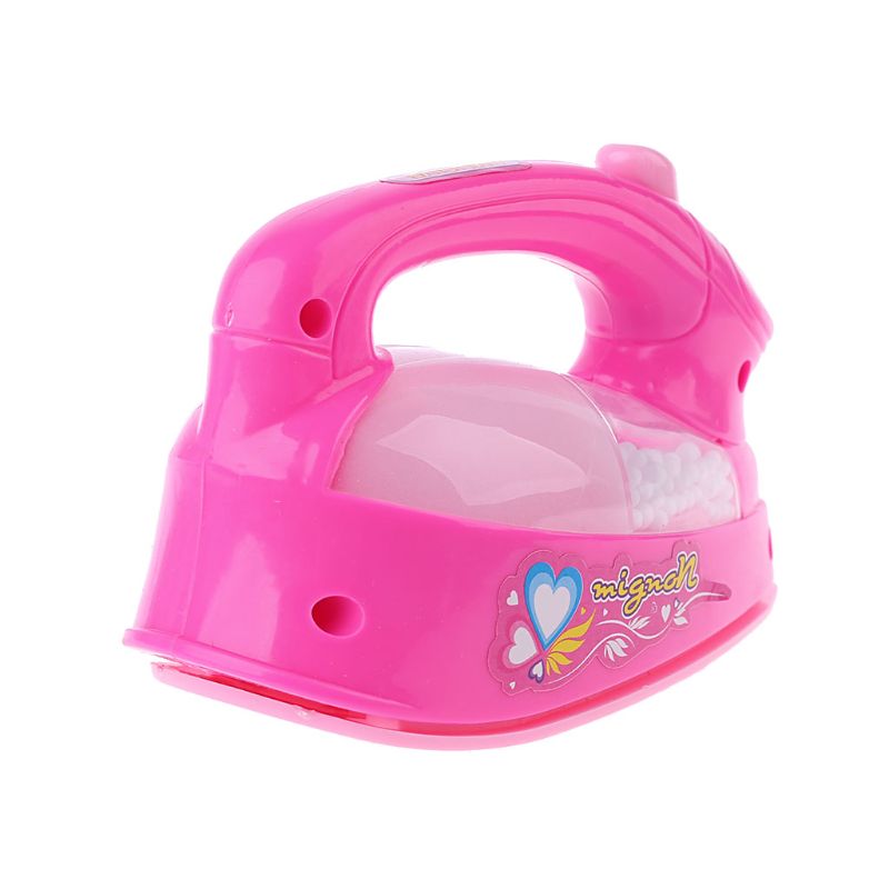 Kinderen Kid Jongen Meisje Mini Keuken Elektrisch Apparaat Elektrische Ijzer Speelgoed Set Dummy Huishoudelijke Voorgewende Play 97BD