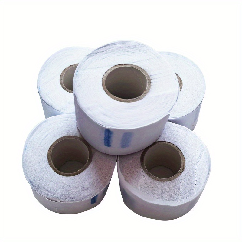 5 unids/set cuello papel salón peluquero peluquería rollo corte vendaje peluquería Collar accesorio cuellos cubierta: Verde claro