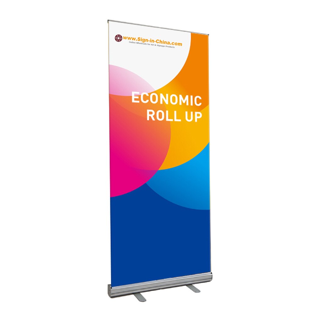 Soporte de Banner enrolladas, económico, 33,5 "X 80" H
