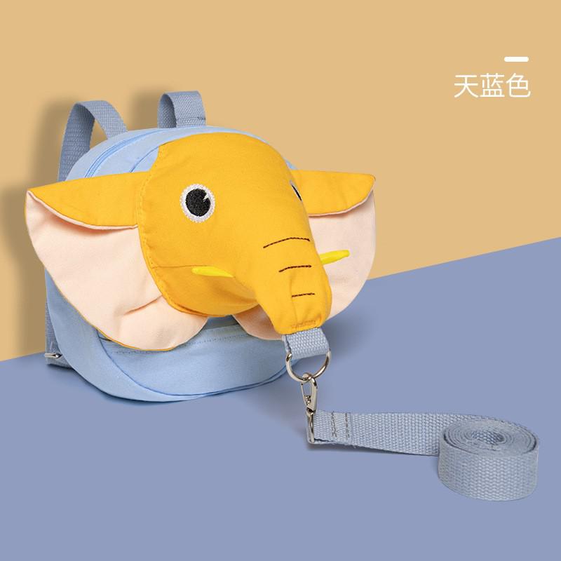Arneses para caminar para bebés y niños pequeños, mochila con correas para niños pequeños, asistente de aprendizaje, arnés de seguridad, andador: Light blue yellow