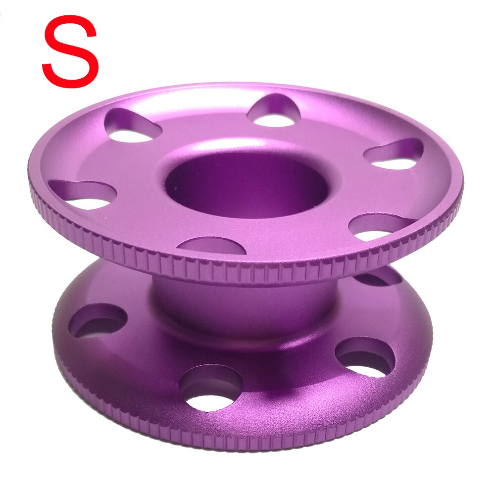 8,4 cm Tauchen Tauchen Finger Spule leer Spule Unterwasser Ausrügestochen Technische Wrack tauchen Aluminium: Purpur
