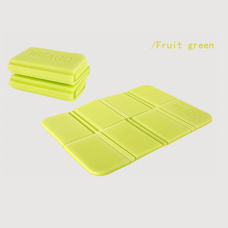 The XPE outdoor cushion folding foam portable picnic mat waterproof and moisture-proof mat: green