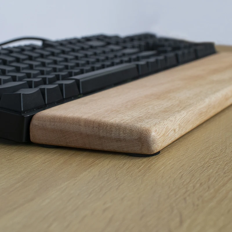 Handballenauflage aus massivem Holz, individuelle Tastatur, Handgelenkauflage aus Holz, Birnenholz, Eiche, Handfläche, betonen für 68/87/98/100/104 Tastaturspielzubehör