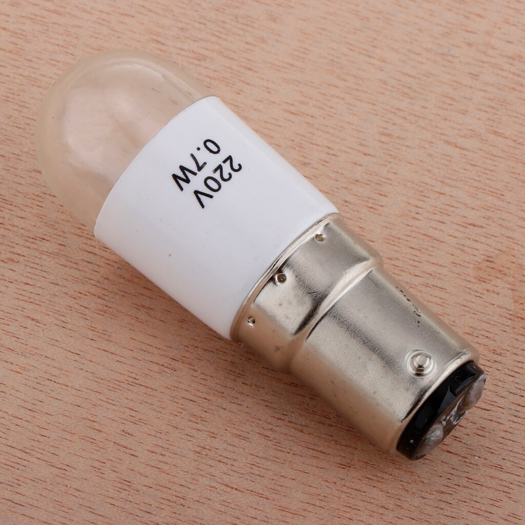 Clear Led-lampen Voor Thuis Naaimachine 0.7W 220 Volt Push In Type