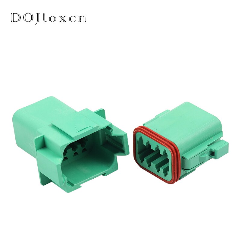 1 Set DT06-08SD Deutsch 8 12 Pin Connector Waterproof Male Female Pair Wiring Plug DT04-08PD DT15-08PD DT04-08PB-L012 DT06-08SC