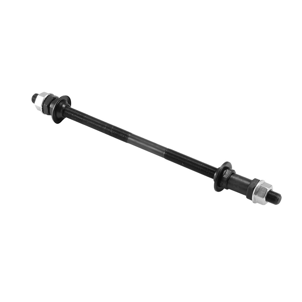 Bicycle Wheel Hub Extended Rear 240mm Axle Rear Steel Solid Spindle Shaft For Mountain Bike Snowmobile Bicycle Accessories