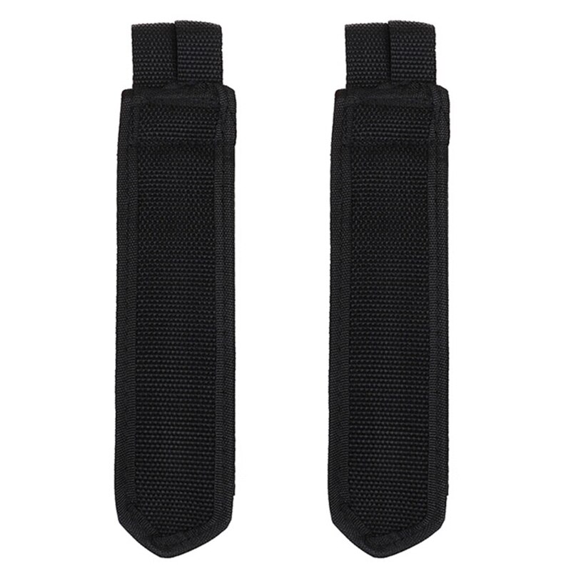 1 Pair Bicycle Pedal Foot Straps Anti-slip Fixed Toe Clip Belts Bike Cycling Pedal Binding Bands Riding Accessories 4 Colors: Black