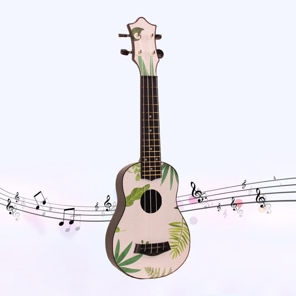 21in Ukulele Small Guitar Musical Instrument Stringed Instruments for Adults Beginner Kids Birthday