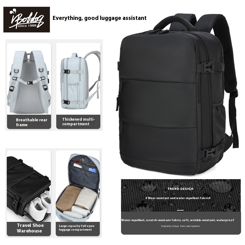 Mochila 40x20x25 Ryanair, mochila de viagem para mulheres e homens, item pessoal mochila de transporte, mochila para laptop de fim de semana de negócios