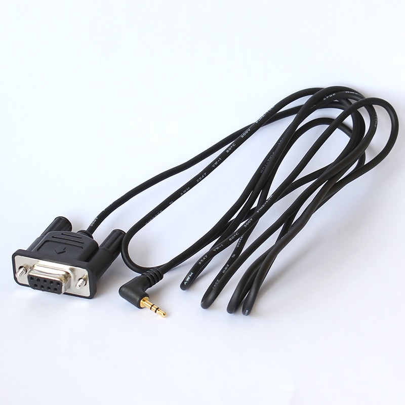 RS232 DB9 Female to Stereo 2.5mm Plug Male Jack Cable for 2820 radio intephone150cm
