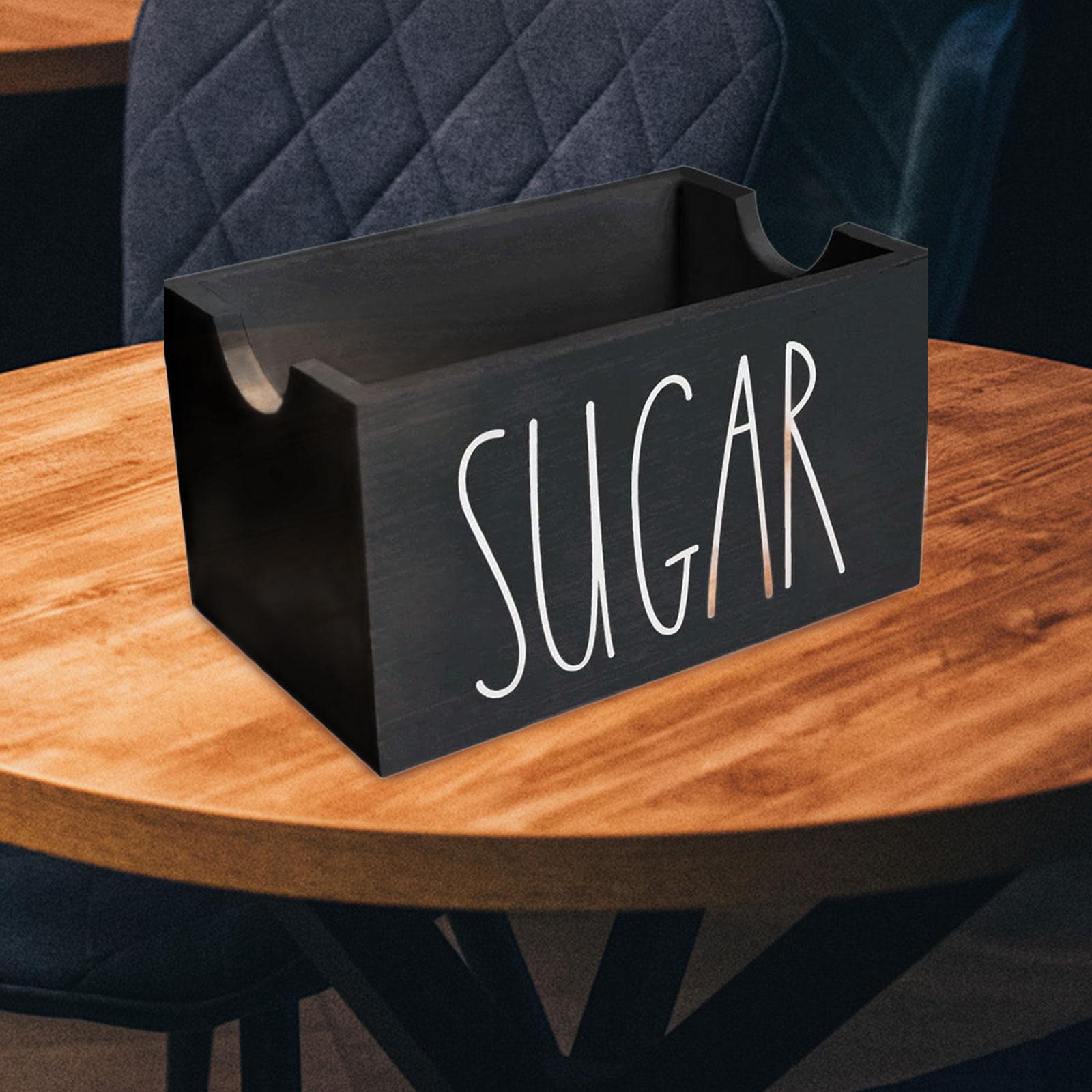 Drewniany pojemnik na cukier w saszetkach, pudełko robić przechowywania torebek herbaty, organizer na kapsułki robić kawy robić restauracji, hotelu, na ladę, robić baru kawowego.