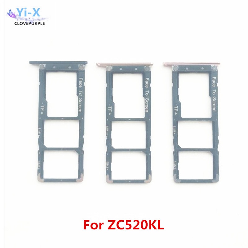 Micro SIM Card Tray Slot Houder SIM Slot Voor Asus Zenfone 4 Max ZC520KL Vervangende Onderdelen