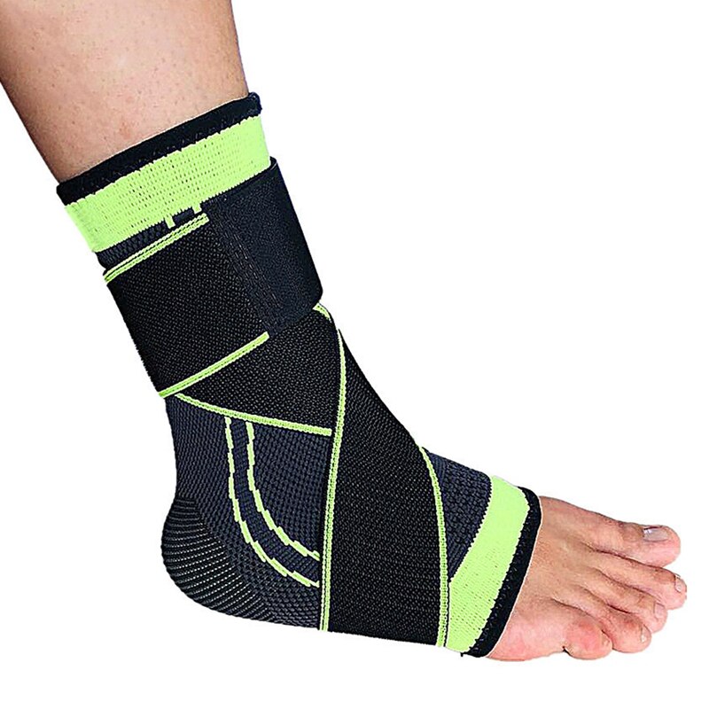 1pc 3d pressurizado bandagem tornozelo suporte de pulso esportes ginásio badminton tornozelo cinta protetor de pé mangas cinto elástico