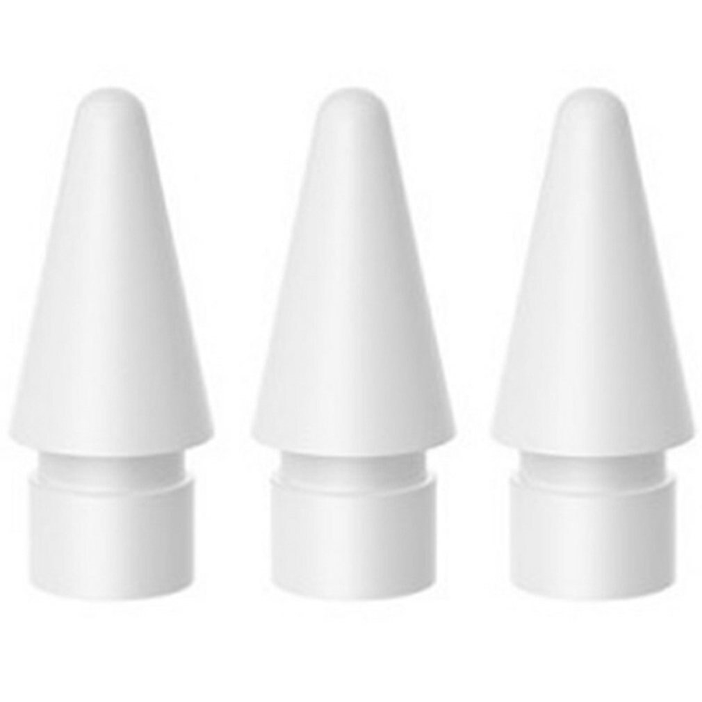 4Pcs Suitable for Apple Pencil Generation/Second Generation iPad Stylus Replacement Pen Tip Stylus Press Pen: 3PCS