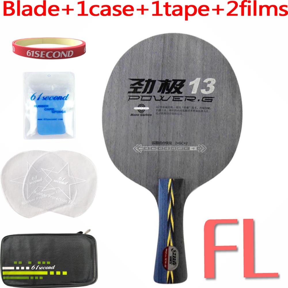 DHS POWER.G13 PG13 PG-13 PG 13 PG.13 Table Tennis Blade: FL with FM case