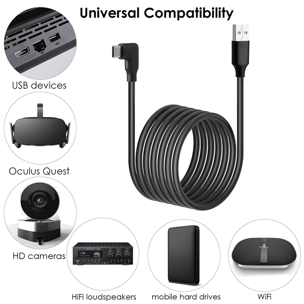 3 Meters Oculus Quest Link Date Cable