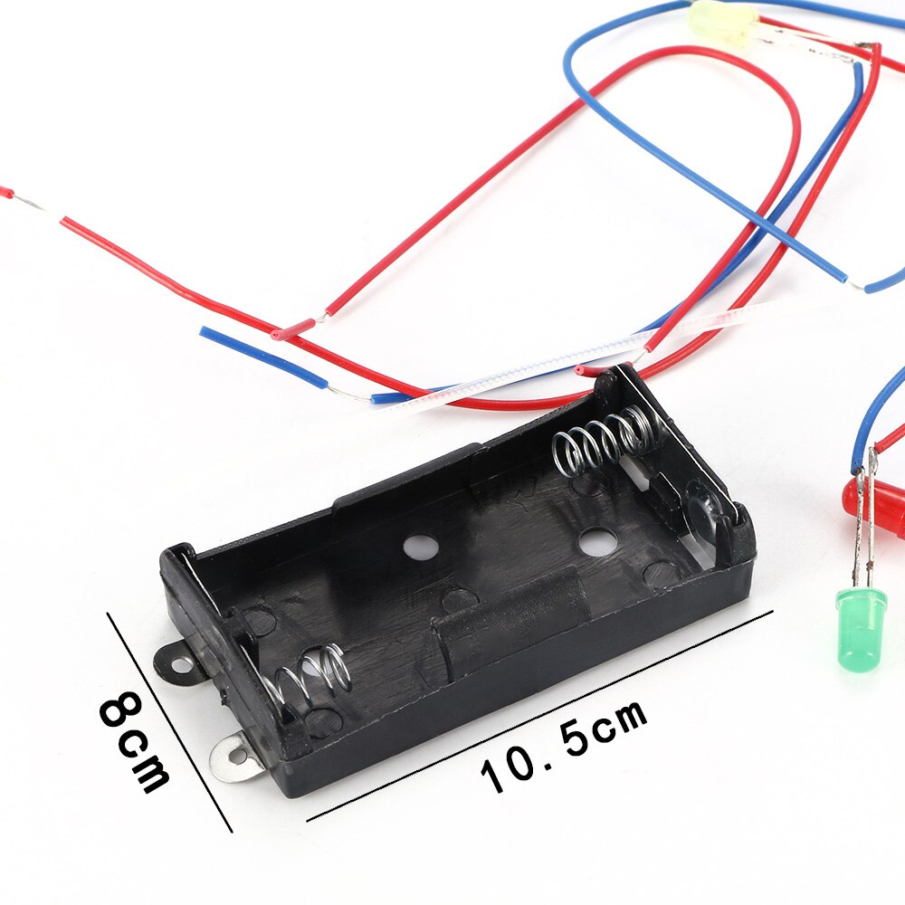 Kids Science Experiment Kits DIY Traffic Light Assembled Puzzles Educational Science Learning Hands-on Training For Children