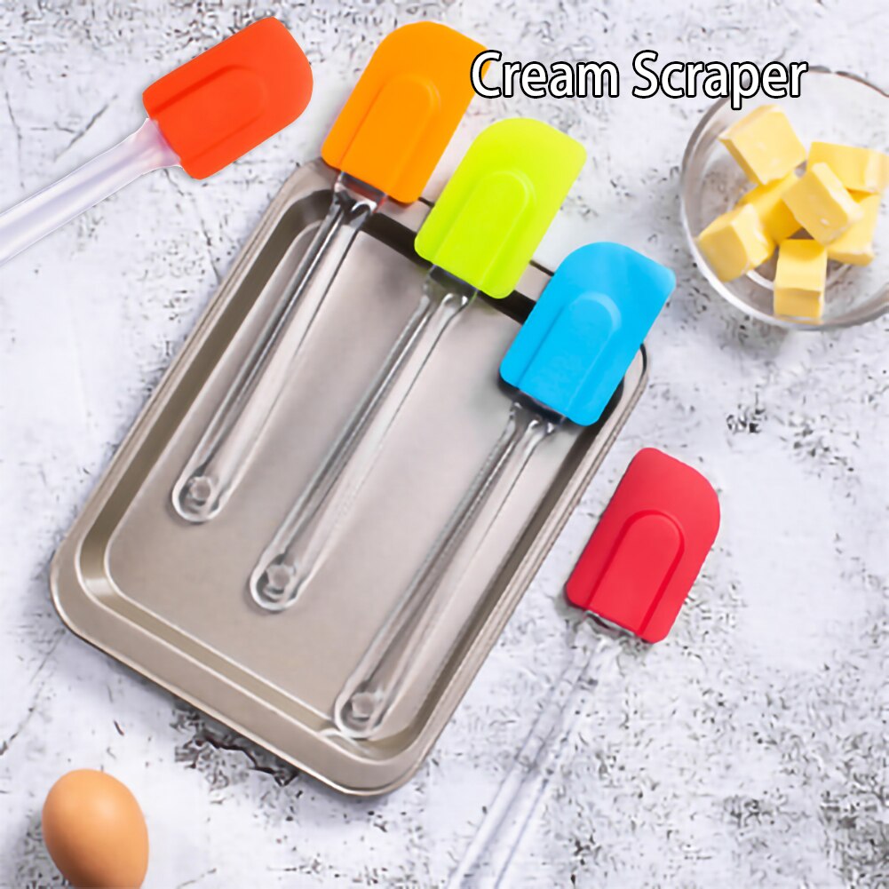 High Temperature Silicone Scraper To Make Cake Baking Cream Spatula