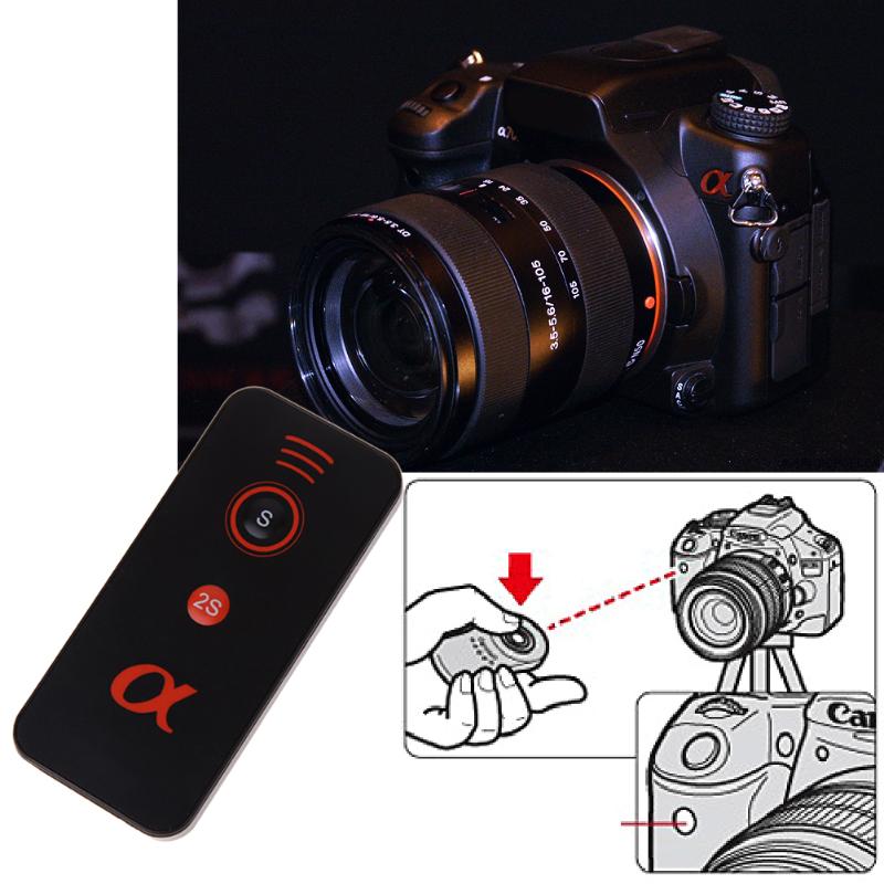 IR infrarouge déclencheur télécommande sans fil Selfie artefact télécommande pour Sony Alpha A6000 A7 accessoire de caméra