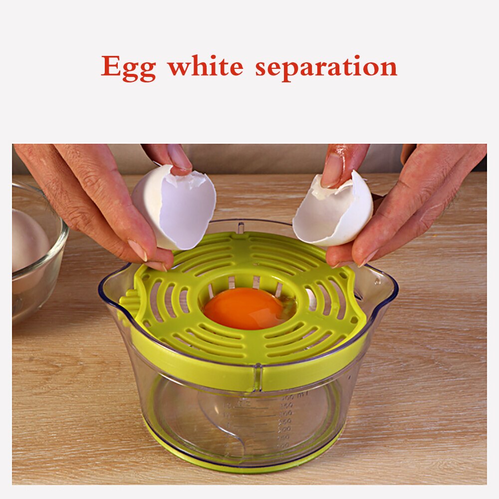 Kuchnia instrukcja sokownica wielofunkcyjny sokowirówka jajko biały separator z podstawą dzbanek i tarka płyta domu ze stali nierdzewnej