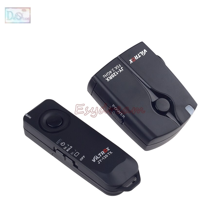 Déclencheur d'obturateur de télécommande sans fil + adaptateur de chaussure chaude pour Sony A100 A200 A300 A350 A700 Minolta a7d/a5d appareil photo numérique DSLR