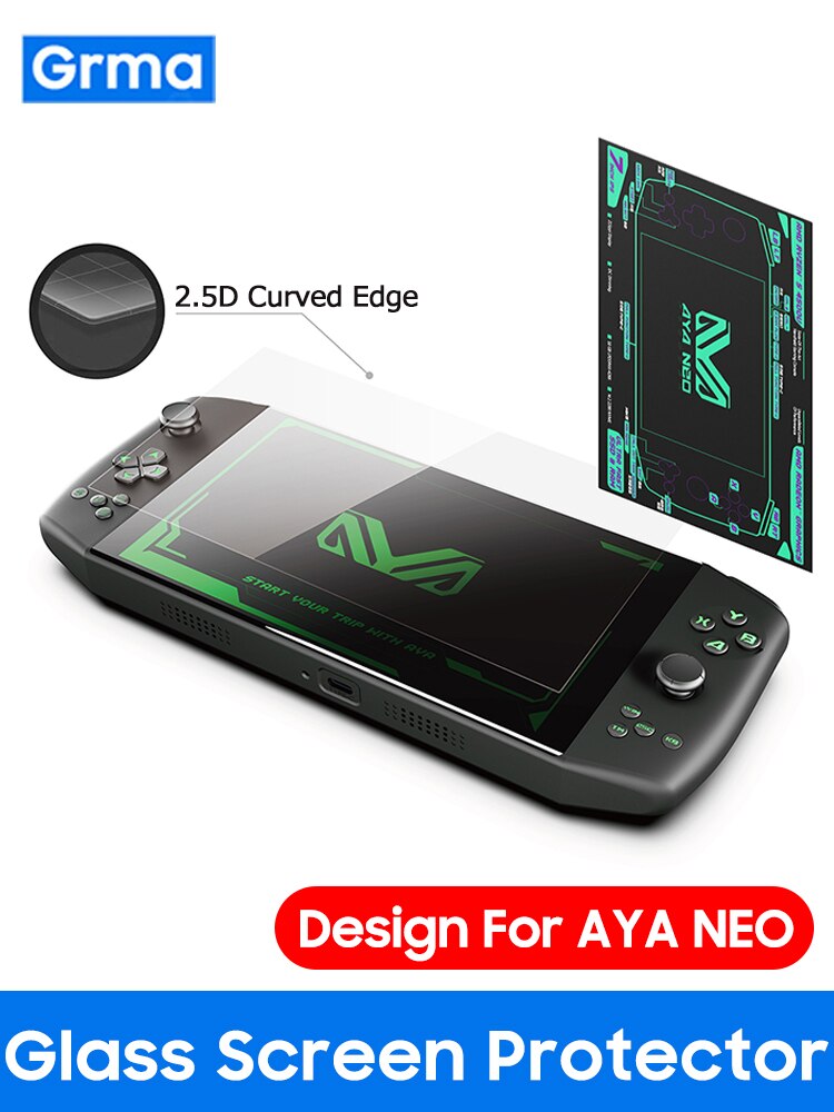 Proteggi schermo in vetro originale Grma per AYA NEO pellicola protettiva Ultra sottile 2.5D con bordo curvo 9H durezza HD