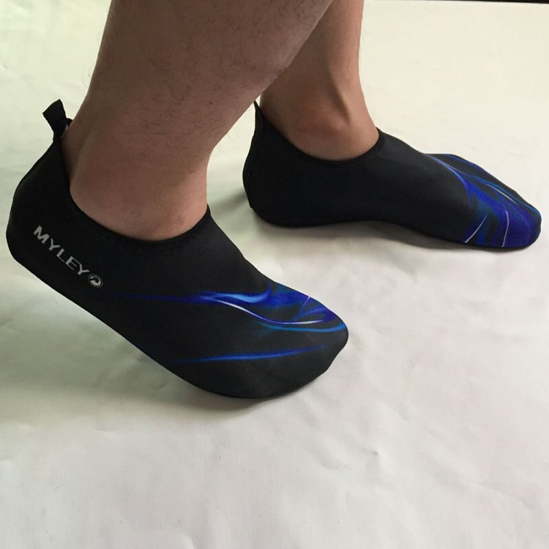 Buty do wody drukowane składane elastyczny elastyczny pokrowiec na obuwie Outdoor Beach pływanie odzież sportowa