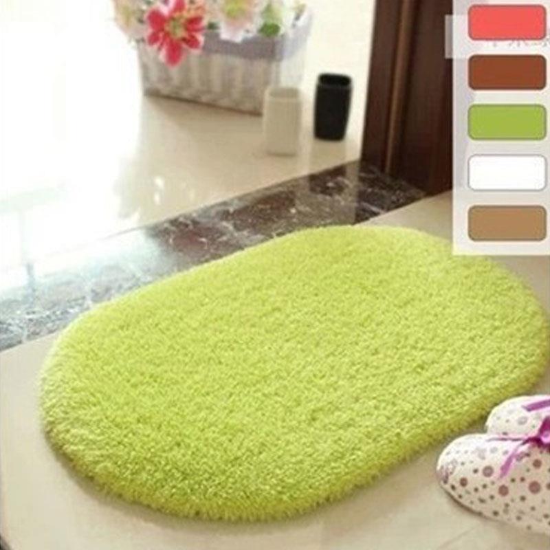 50*30cm topp bad teppe badematte super magisk glidebestandig pad rom ovale tepper gulvmatter