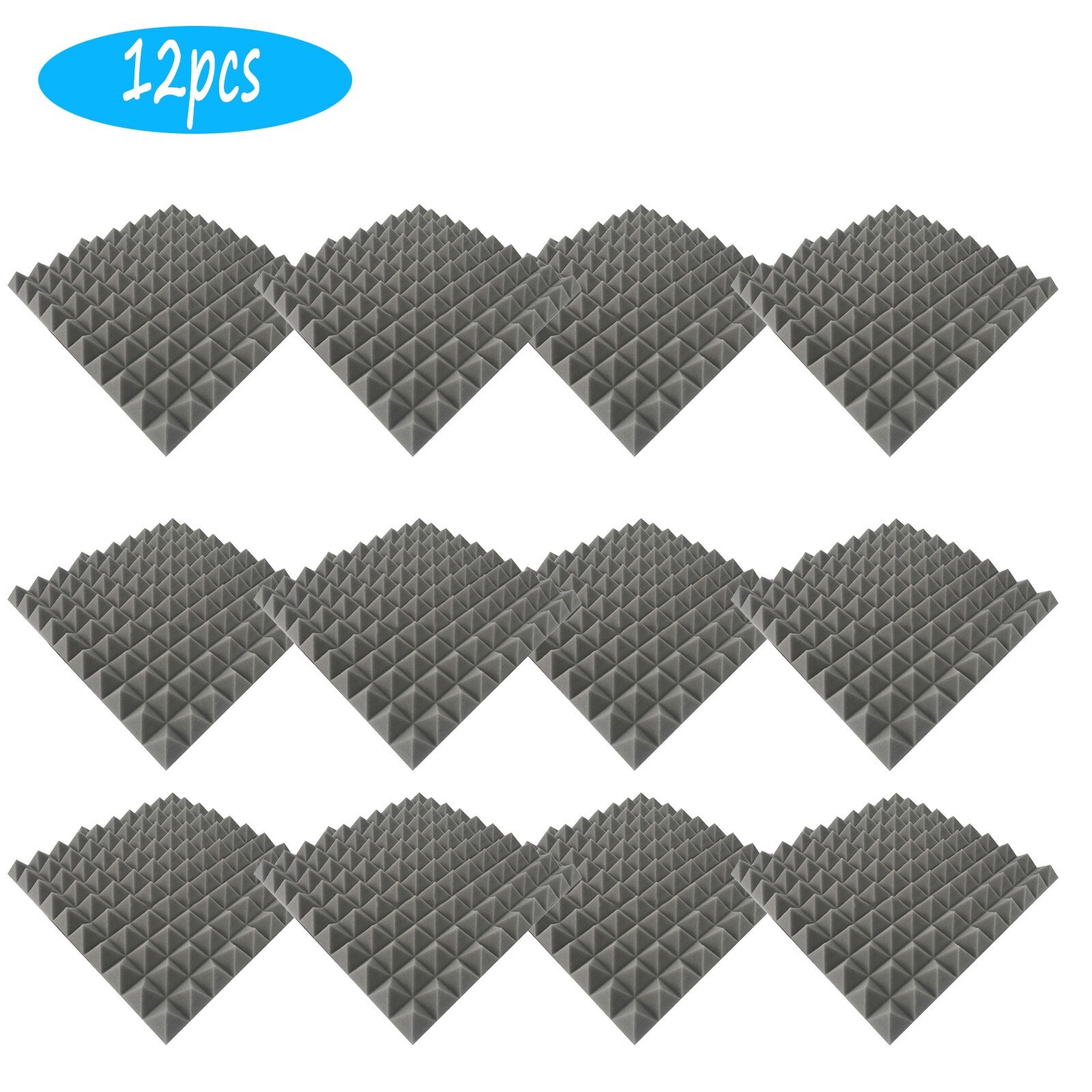 Home Scene Layout, Sound-absorbing Foam Wall, Indoor Sound-absorbing Cotton Retardant Sound Insulation Cotton Sound Absorbing: C