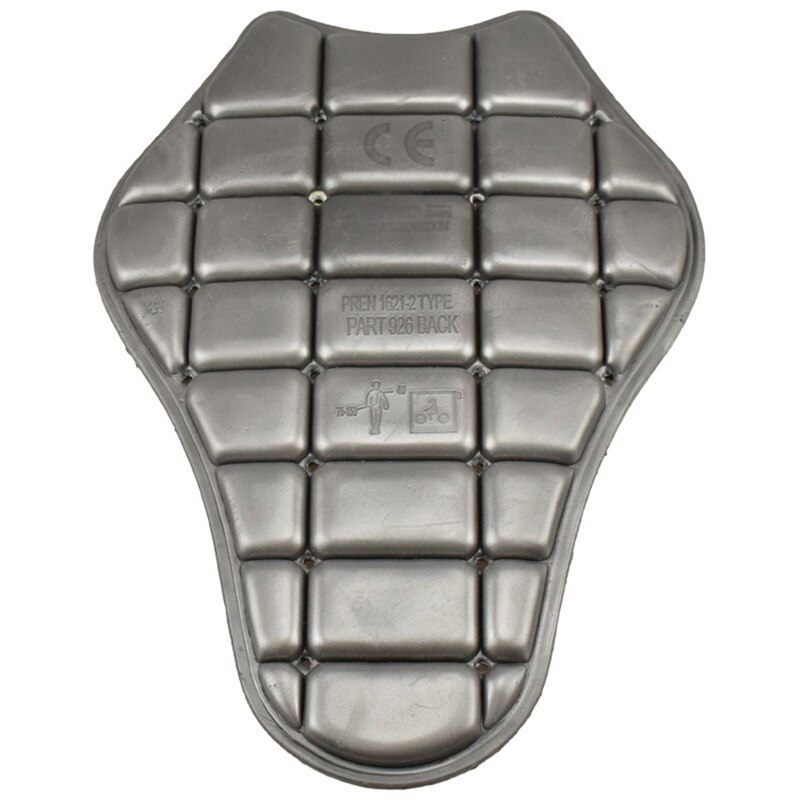 WOSAWE Motorcycle protective Body Armor Safety Moto Back Protector Chest Protector Motorcycle Jacket Protective Gear Jacket: Back protector