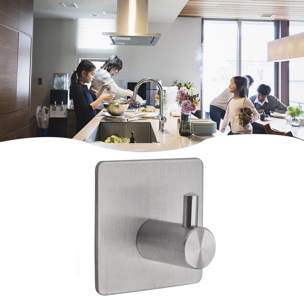 Rail De Rangement Acier Inoxydable 40cm Avec 6 Crochets - Pour Ustensiles De Cuisine - Fixation Murale Facile - 9