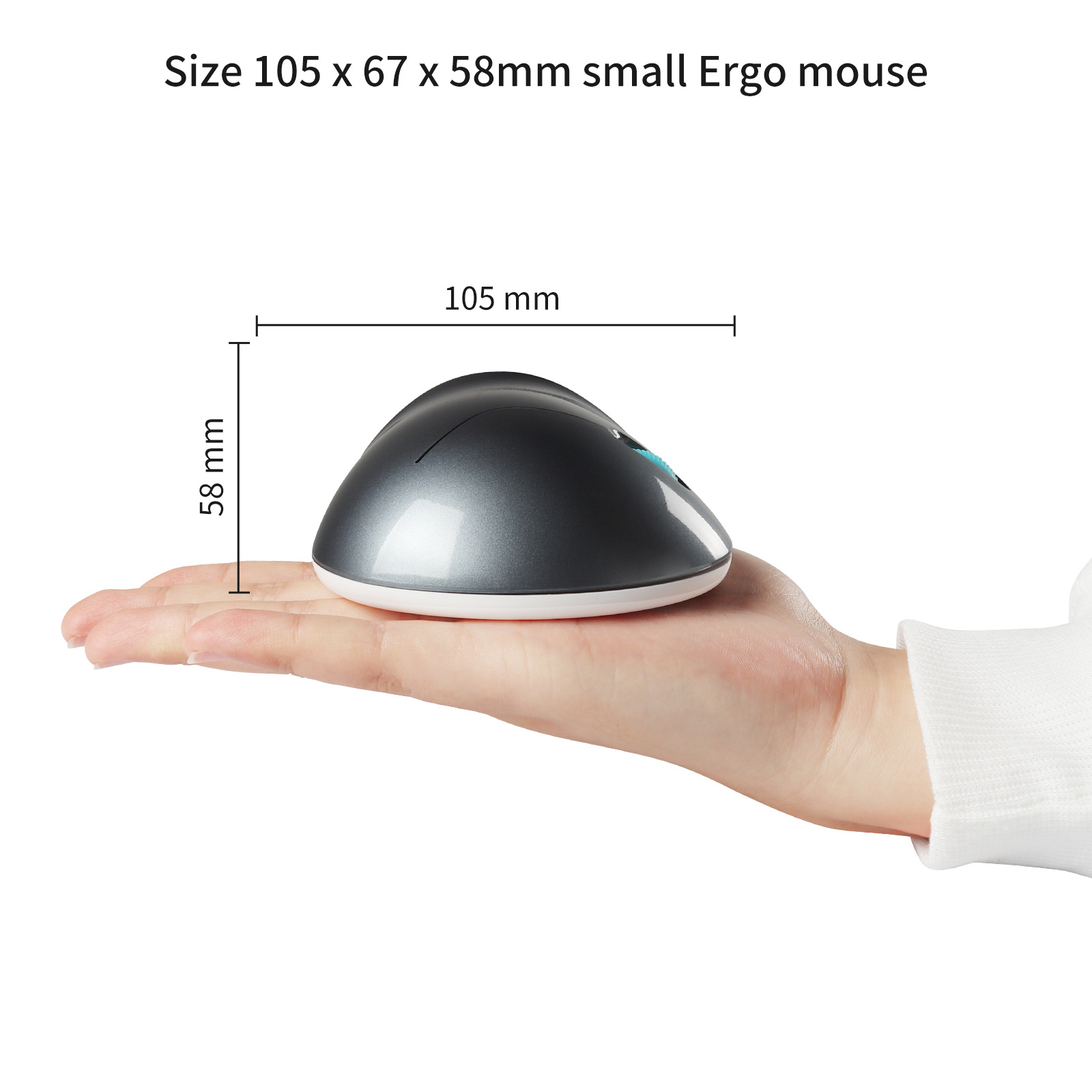 CHYI Vertical Mouse 2.4G Wireless Right Hand Ergonomic Computer Gaming Mice 4D USB Optical Mouse Girl Pink Mouse For Laptop PC