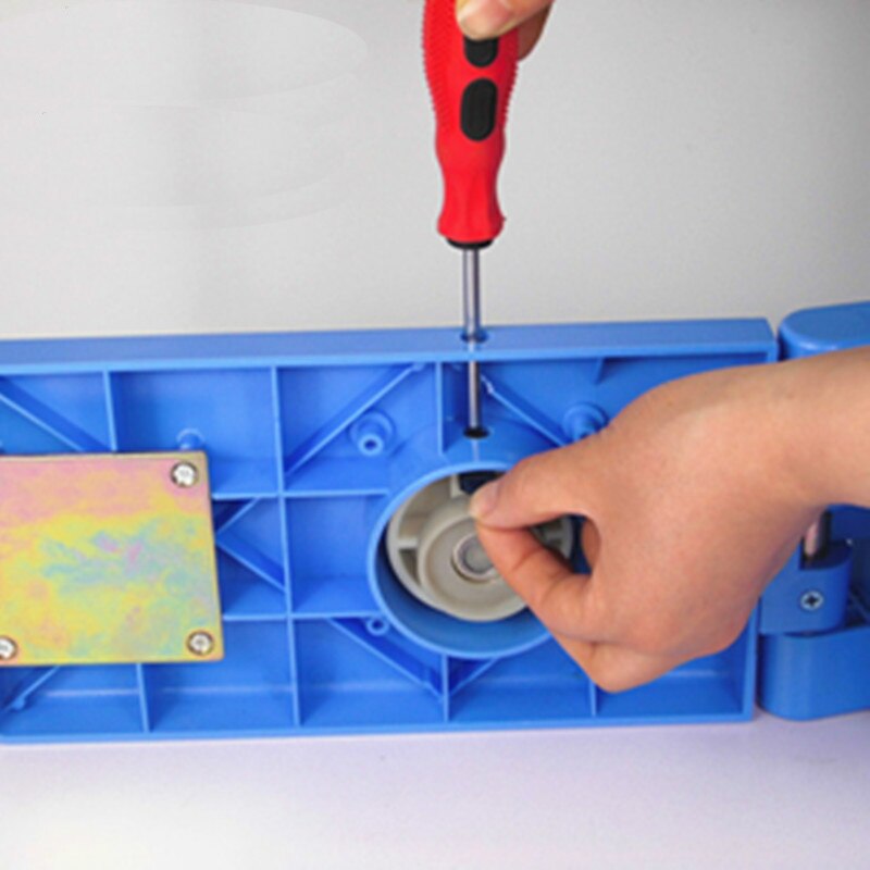 Manual Curtain Hole Eyelet Puncher Blue Punch Machine