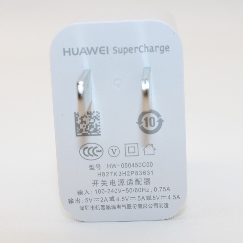 Originele Huawei Supercharge Mate 9 10 20 P10 Plus P20 Pro Honor 20 V20 Snelle Super Lader 4.5V5A Type- C Usb 3.0 Type C Kabel