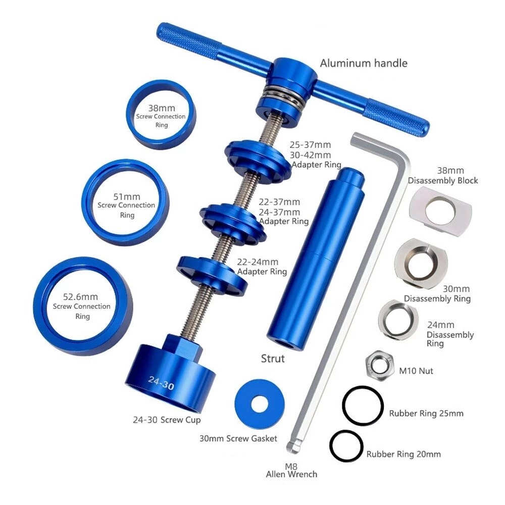Bicycle Bottom Bracket Bearing Remove Install Tool MTB Road Bike Bearing Press Repair Installation Tool Kit for BB86/PF30/92/386