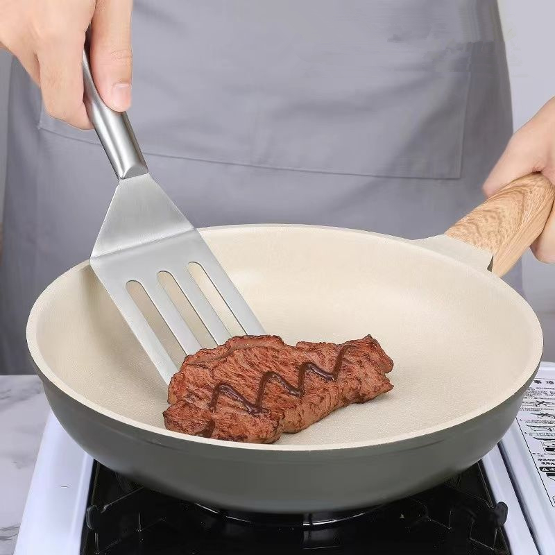 Pelle à Steak frit en acier inoxydable, cuisine multifonctionnelle, Pizza, crêpes, spatule, pâtisserie, outils de barbecue, accessoires de cuisine