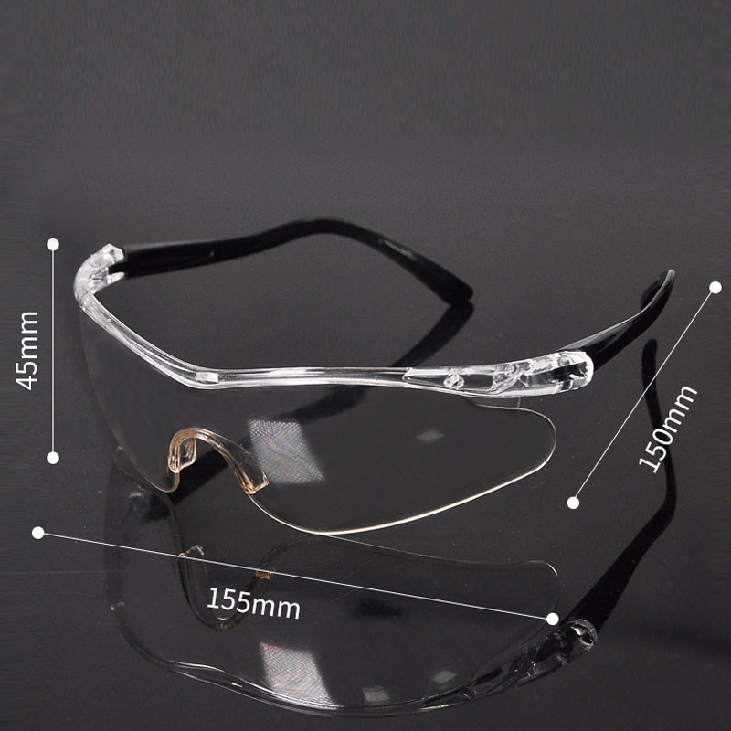1Pc PC-Safety Glasses Eye Protection Anti-Dust&Shock Goggles Transparent Eyepiece Chemical Gafas Proteccion