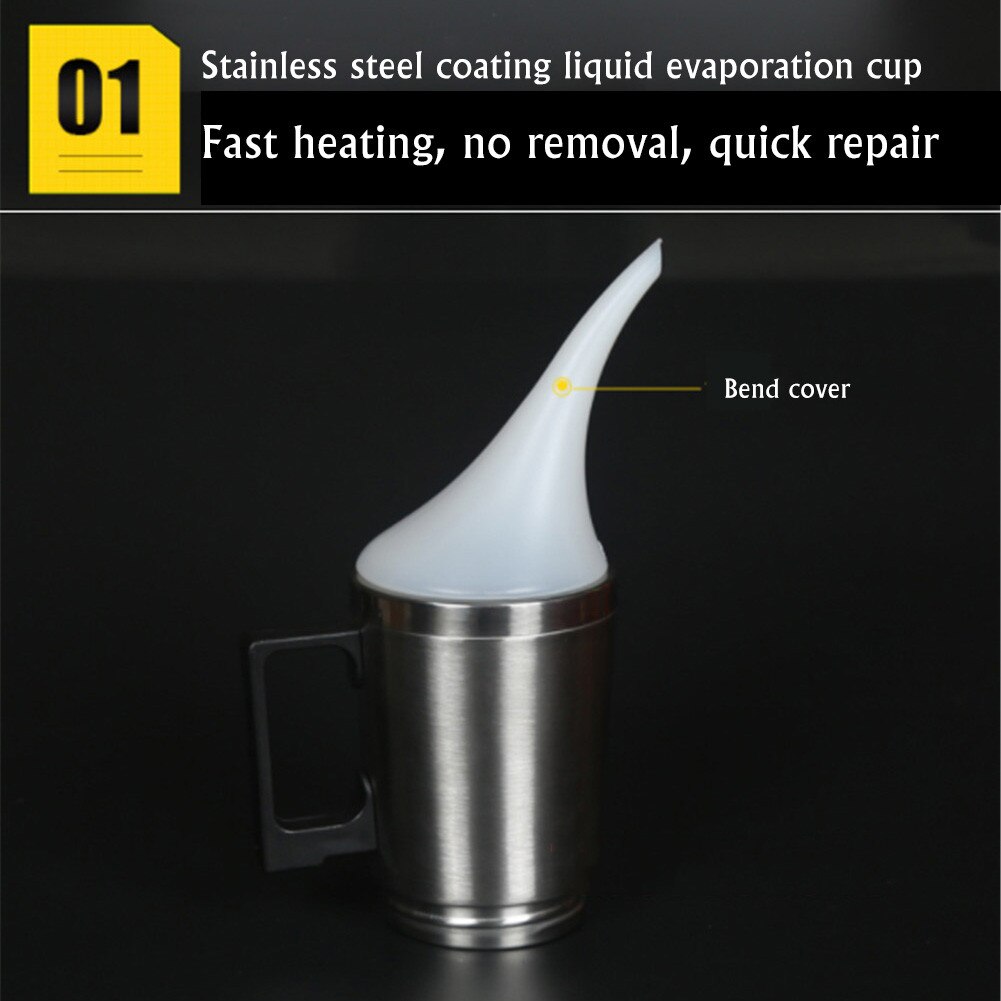 Auto Koplamp Renovatie Reparatie Tools Coating Cup Koplamp Auto Verwarming Automization Gecoat Cup