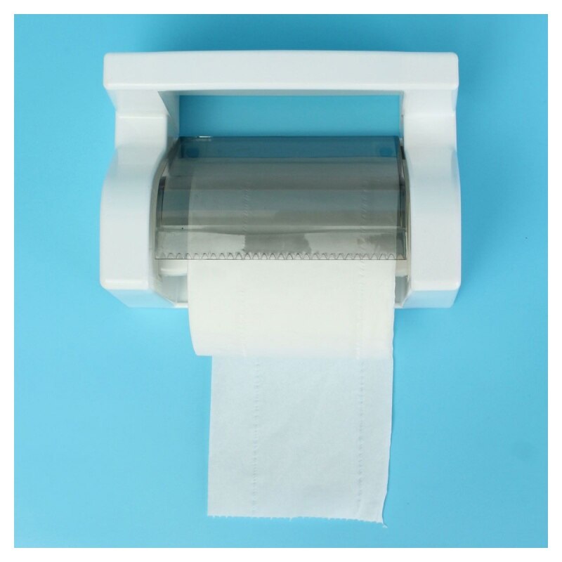 Porte-papier hygiénique étanche, support pour rouleau de papier hygiénique avec étagère pour salle de bain