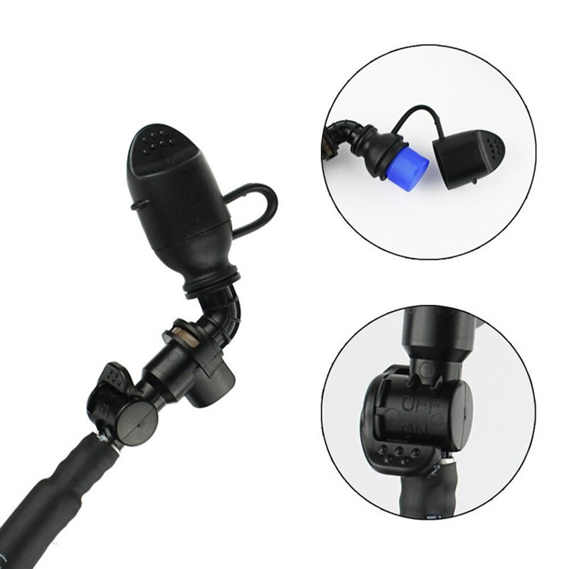 Idratazione del Sacchetto di Valvola Boccaglio In Silicone Anti-Polvere Accessori Da Campeggio Sacchetto di Acqua Con La Copertura A Sgancio Rapido di Idratazione Ugello