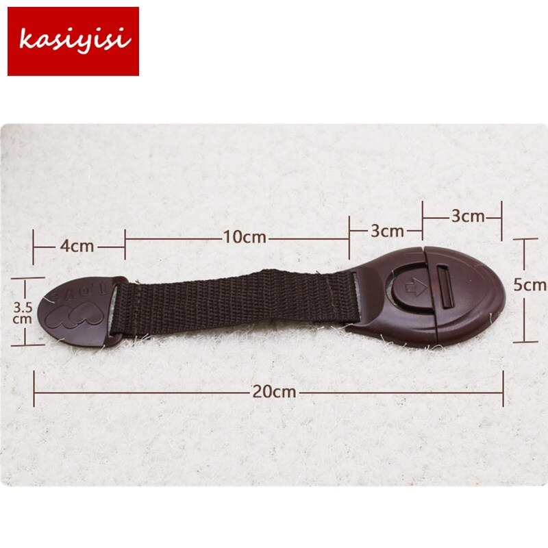 Serrure de sécurité télescopique 10 pièces/lot | Multifonctionnel télescopique, serrure de sécurité réglable, casier à tiroir de verrouillage de porte, casier de toilette